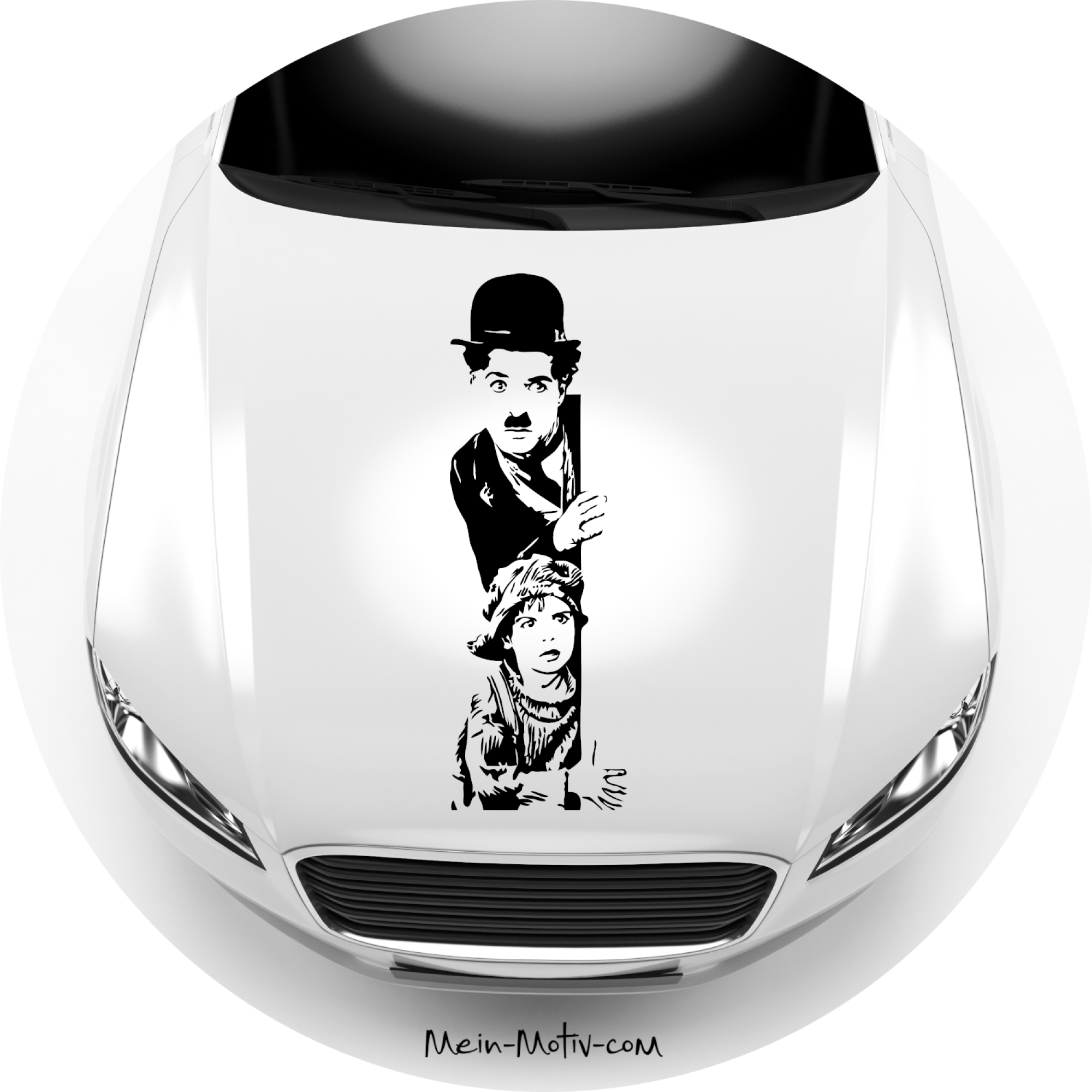 Aufkleber 46170A Charlie Chaplin 2